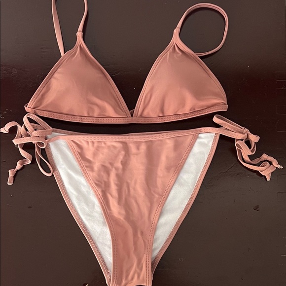 Other - Pink Triangle Bikini Set